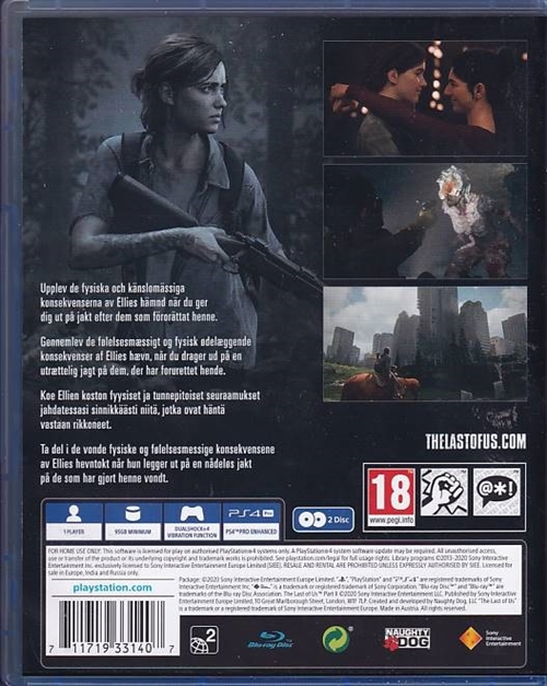 The Last of Us 2 - PS4 (A Grade) (Genbrug)